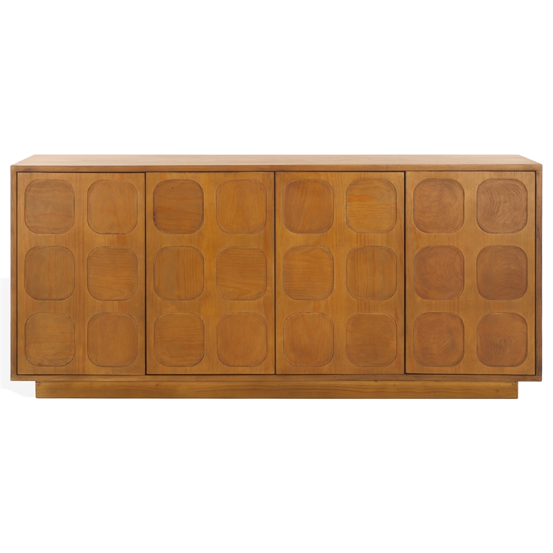 Safavieh Benedict Pine Wood Sideboard in Natural