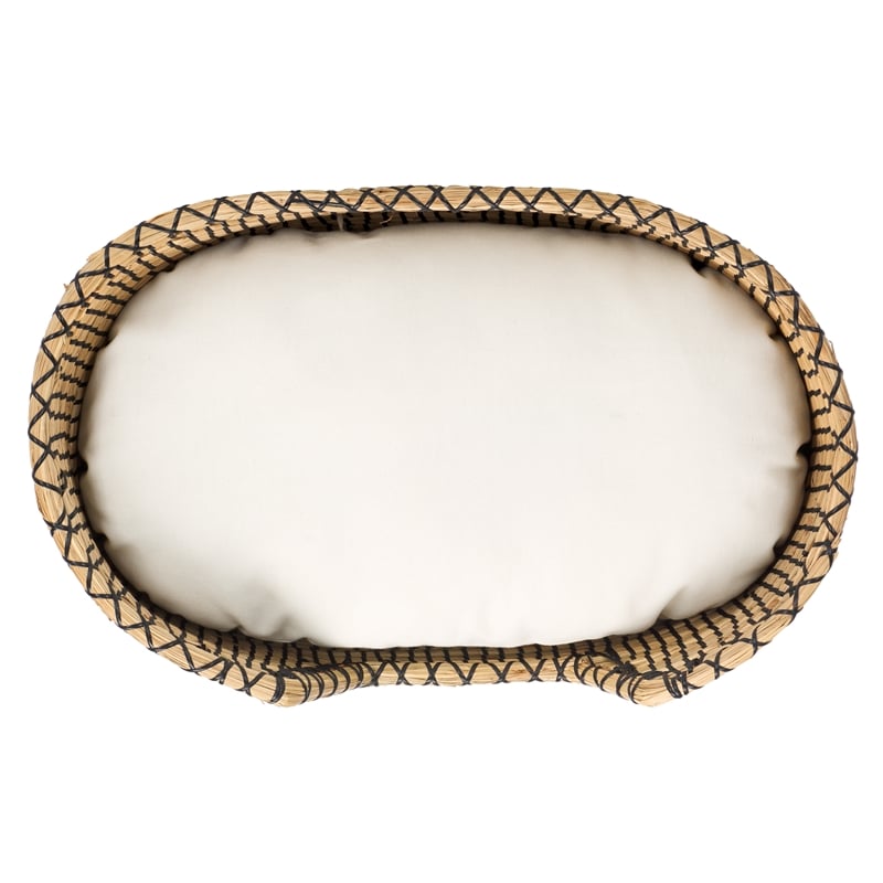 Safavieh Sarge Seagrass and Cotton  Pet Accessories in Beige / Natural