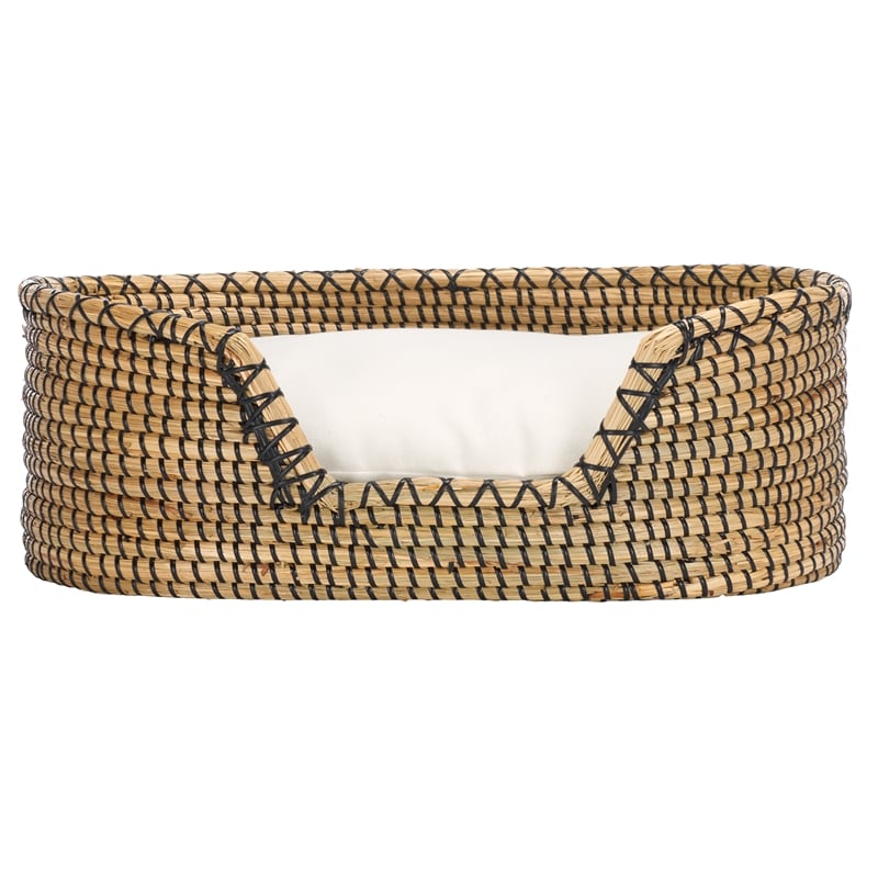 Safavieh Sarge Seagrass and Cotton  Pet Accessories in Beige / Natural