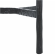 Safavieh Marylou Iron Drink Table in Black / Black