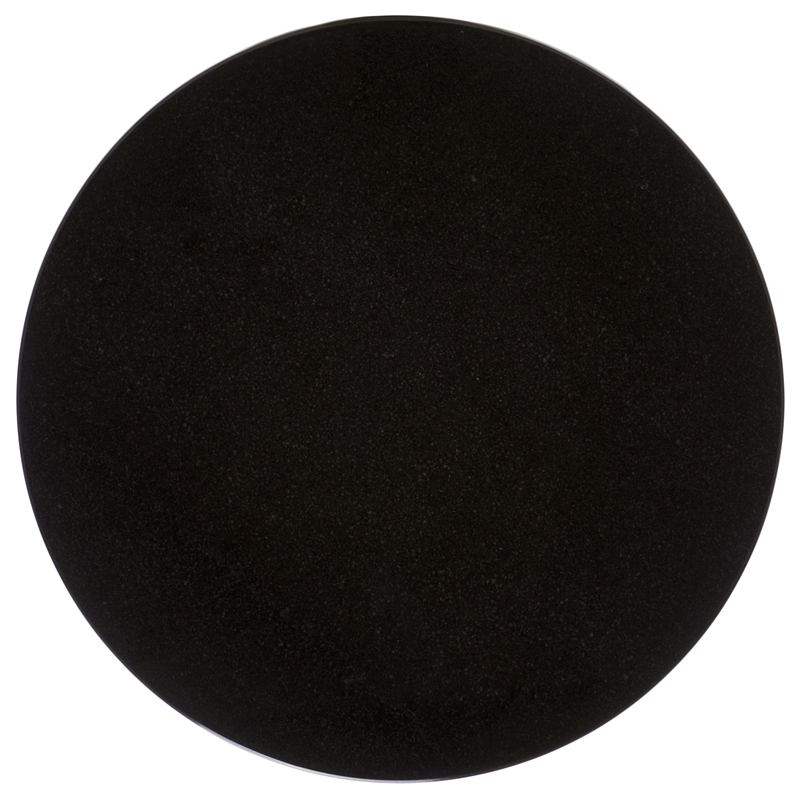 safavieh fabrianna iron drink table in black / black