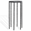 Safavieh Galvin  Iron Drink Table in Black / Black