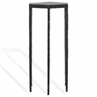 Safavieh Galvin  Iron Drink Table in Black / Black
