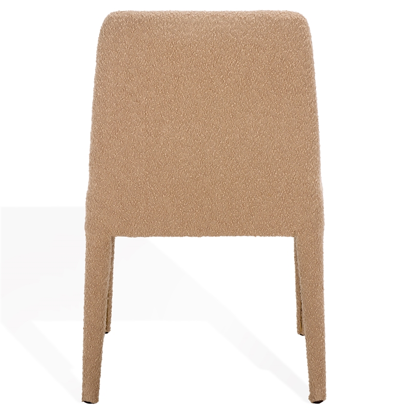 Safavieh Derrick  Birch and Steel  Dining Chair in Oatmeal
