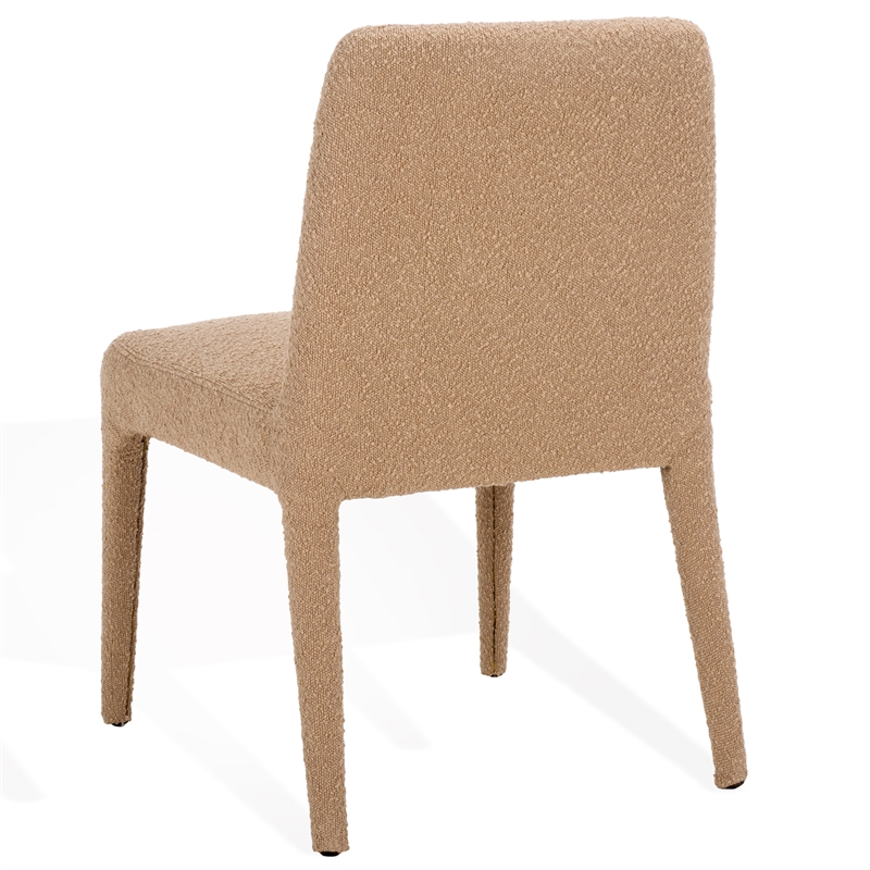 Safavieh Derrick  Birch and Steel  Dining Chair in Oatmeal