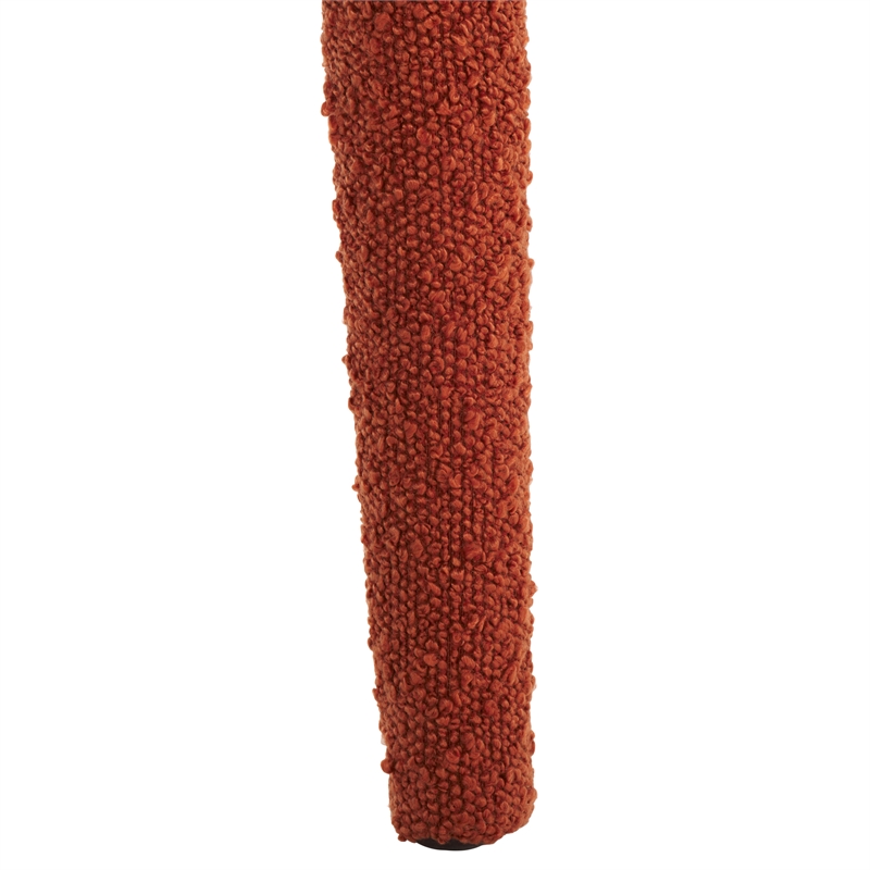 Safavieh Derrick  Birch and Steel  Dining Chair in Rust