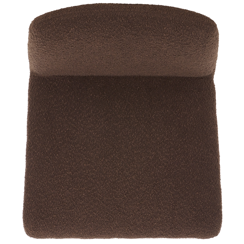 Safavieh Derrick Birch and Steel  Dining Chair in Brown