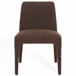 Safavieh Derrick Birch and Steel  Dining Chair in Brown