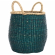 Safavieh Estra Seagrass Baskets in Green