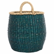 Safavieh Estra Seagrass Baskets in Green