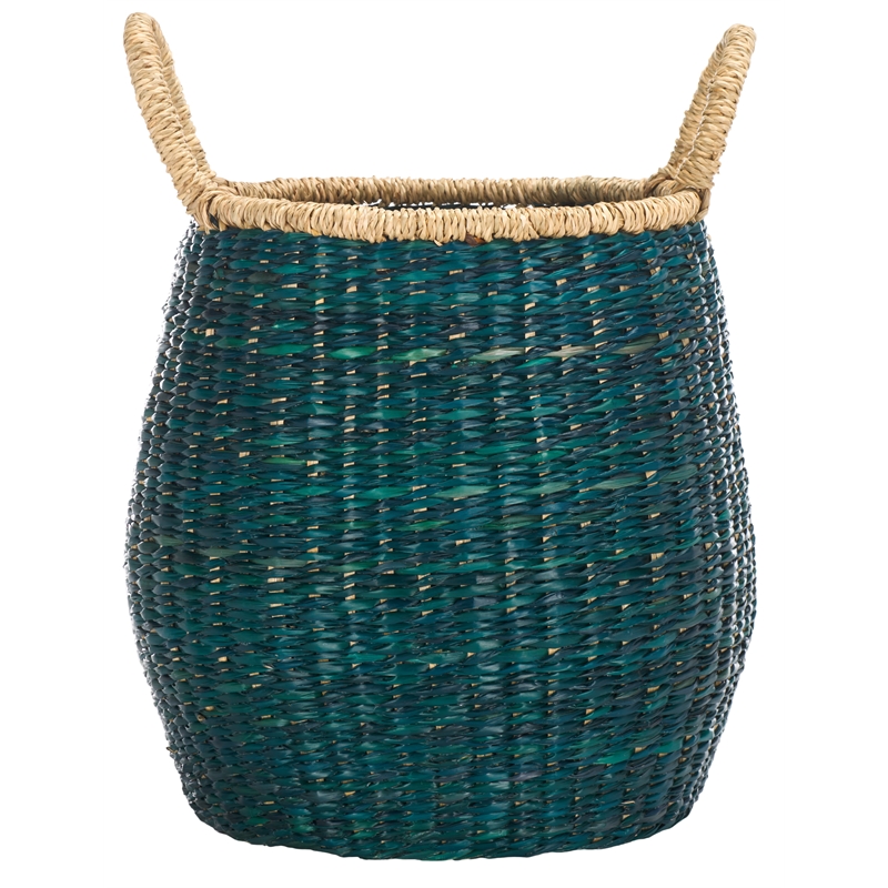 Safavieh Estra Seagrass Baskets in Green