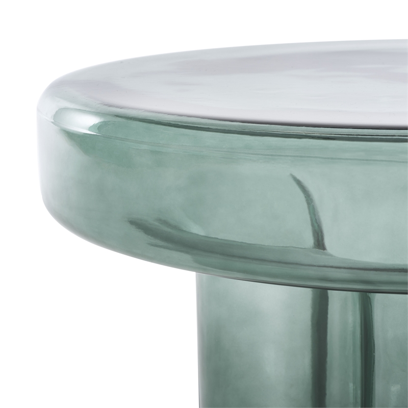 Safavieh Patterson Glass  Coffee Table in Green
