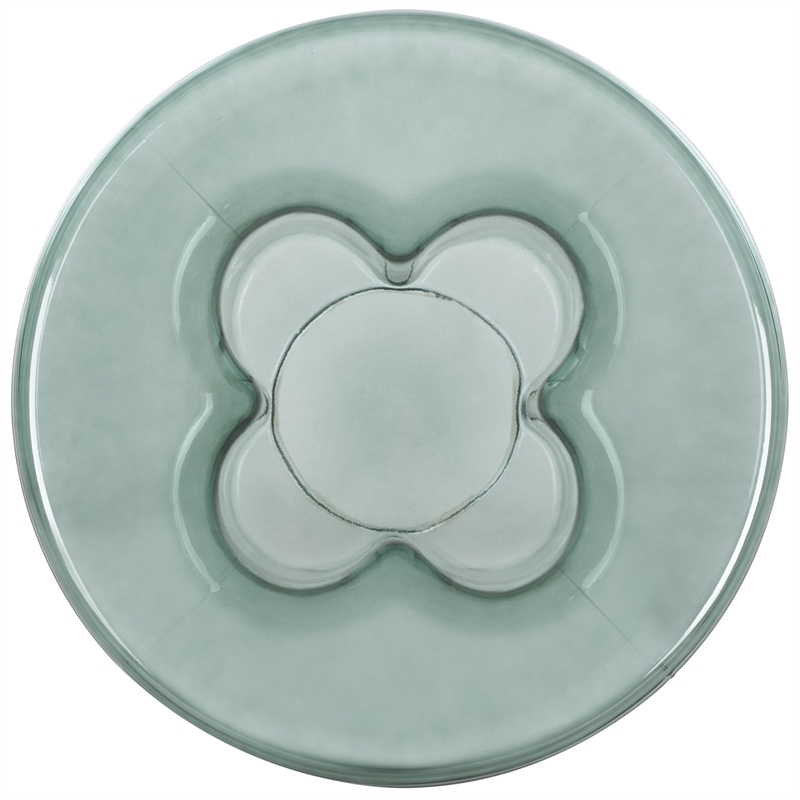 Safavieh Patterson Glass  Coffee Table in Green