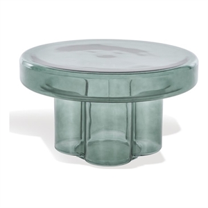 Safavieh Patterson Glass  Coffee Table in Green