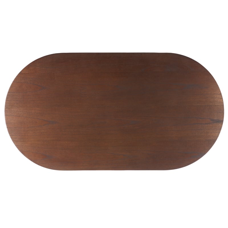 Safavieh Barnard Wood Coffee Table in Walnut