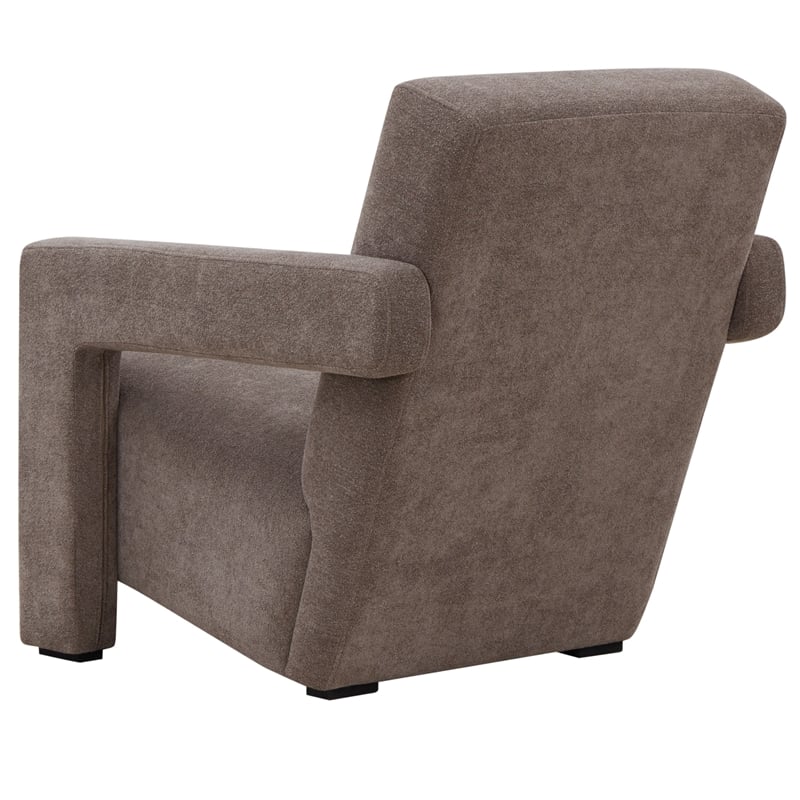 Safavieh Taylor Pine Wood Accent Chair in Brown
