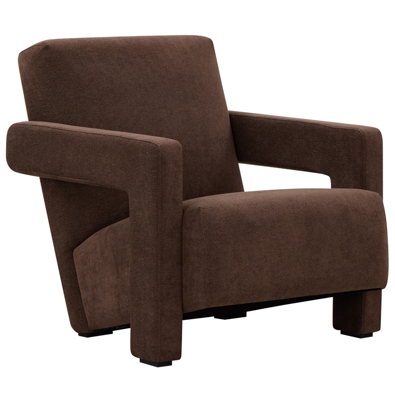 Safavieh Taylor Pine Wood Accent Chair in Brown