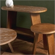 Safavieh Julianna Wood Console Table in Oak
