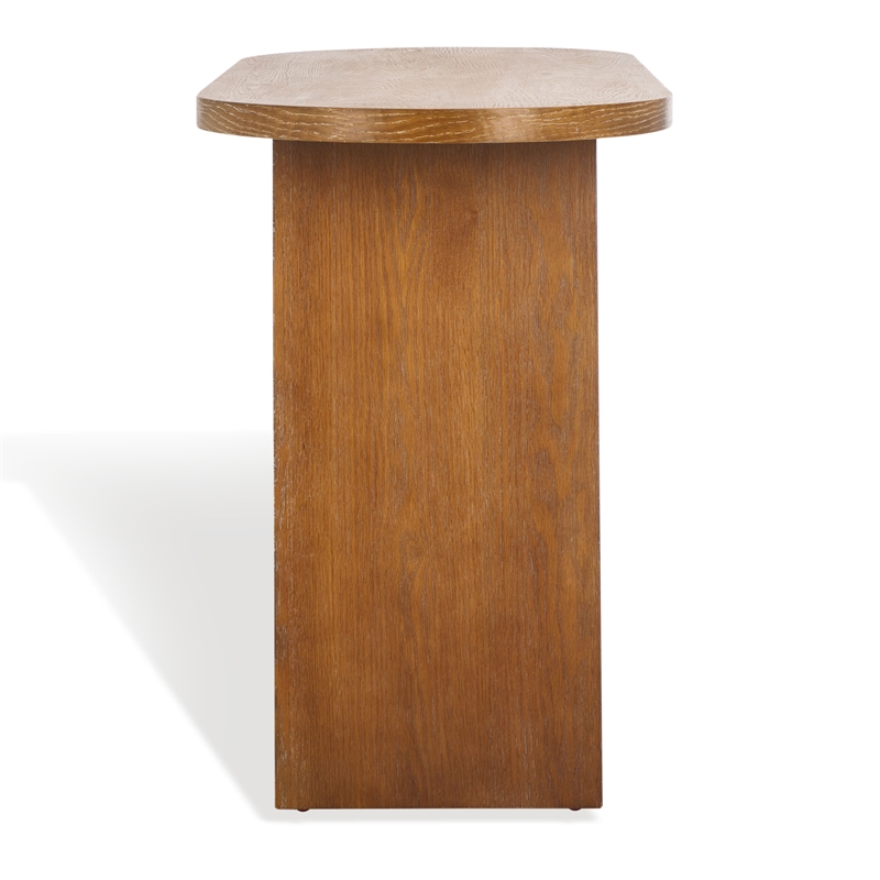 Safavieh Julianna Wood Console Table in Oak