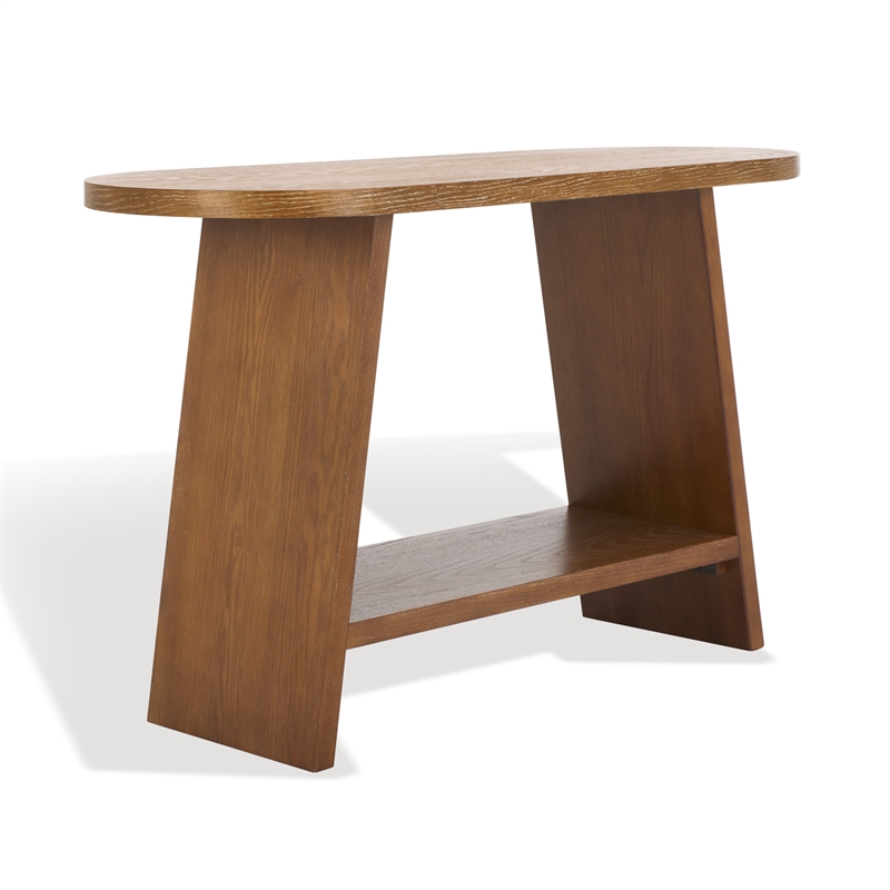 Safavieh Julianna Wood Console Table in Oak