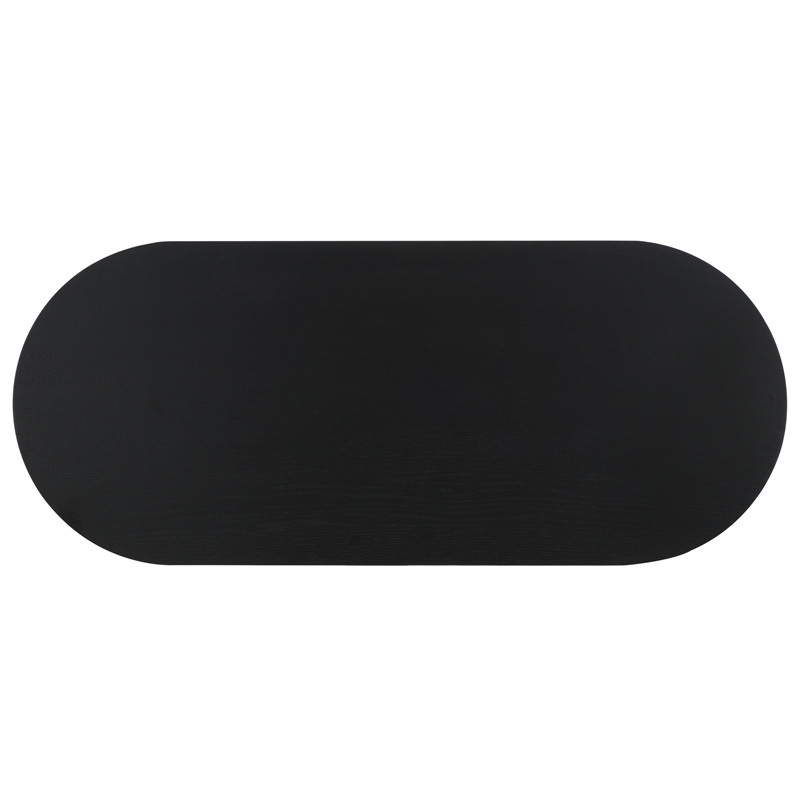 Safavieh Julianna Wood Console Table in Black
