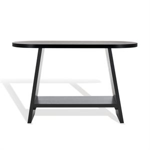Safavieh Julianna Wood Console Table in Black