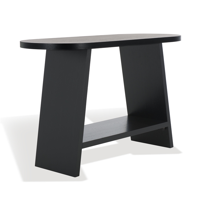 Safavieh Julianna Wood Console Table in Black