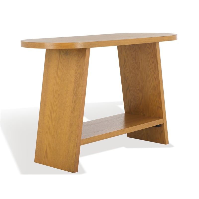 Safavieh Julianna Wood Console Table in Natural