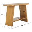 Safavieh Julianna Wood Console Table in Natural