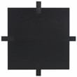Safavieh Quigley Oak Accent Table in Black