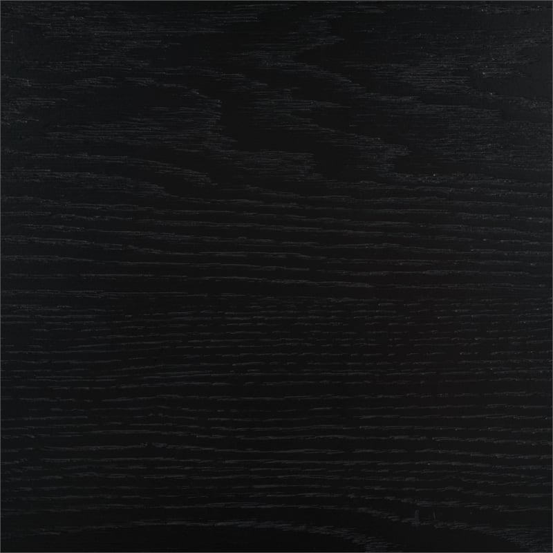 Safavieh Quigley Oak Accent Table in Black