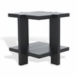 Safavieh Quigley Oak Accent Table in Black