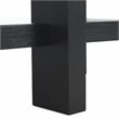 Safavieh Quigley Oak Accent Table in Black