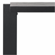 Safavieh Quigley Oak Console Table in Black