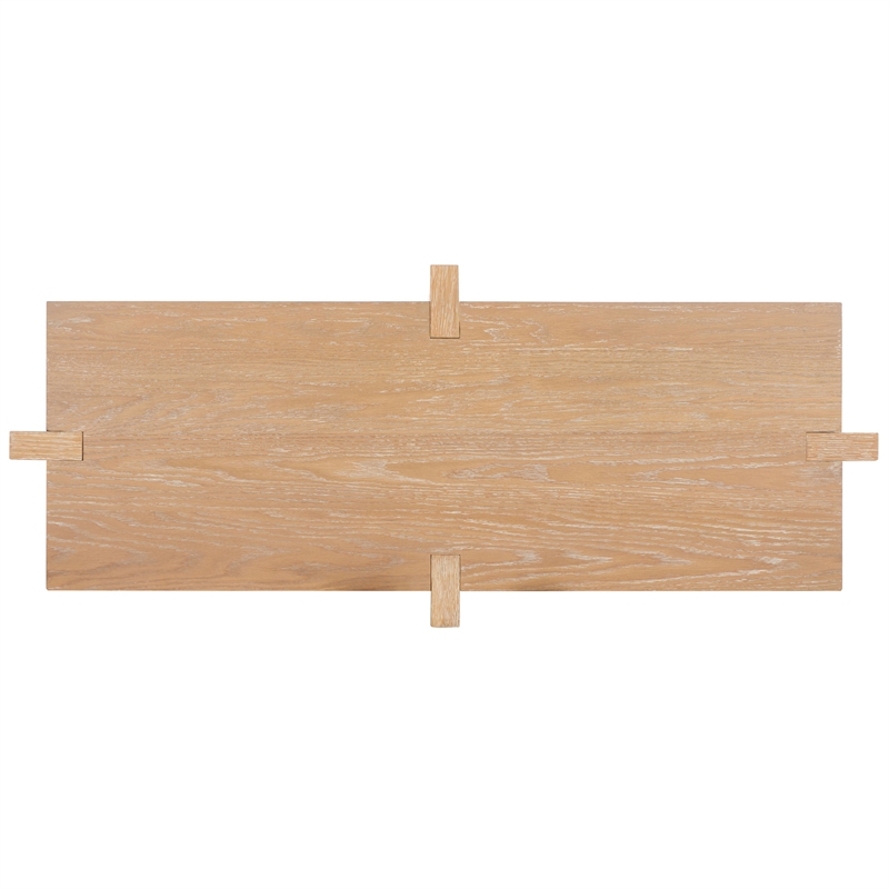 Safavieh Quigley Oak Console Table in Gray