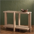Safavieh Quigley Oak Console Table in Gray