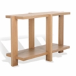 Safavieh Quigley Oak Console Table in Gray
