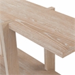 Safavieh Quigley Oak Console Table in Gray