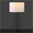 Safavieh Pollyanna Iron Base  Lighting in Black / White