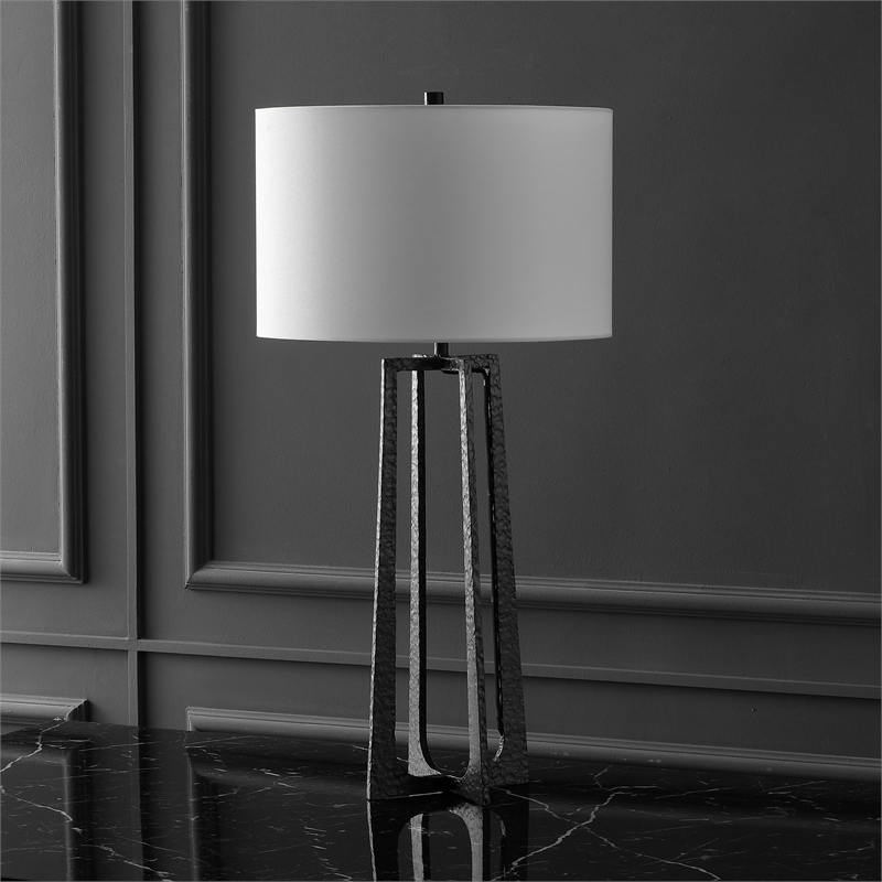 Safavieh Pollyanna Iron Base  Lighting in Black / White