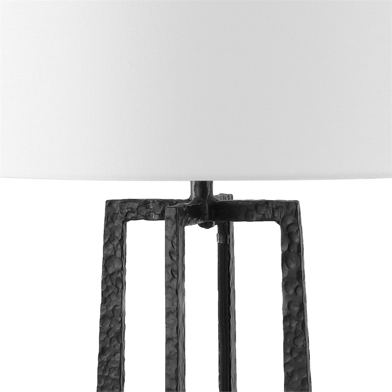 Safavieh Pollyanna Iron Base  Lighting in Black / White