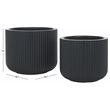 Safavieh Lucca Planters in Black