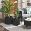 Safavieh Lucca Planters in Black