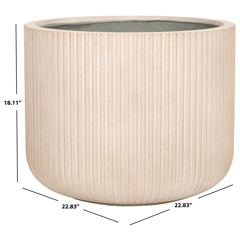 Safavieh Lucca  Planters in Beige