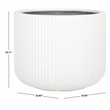 Safavieh Lucca Planters in White