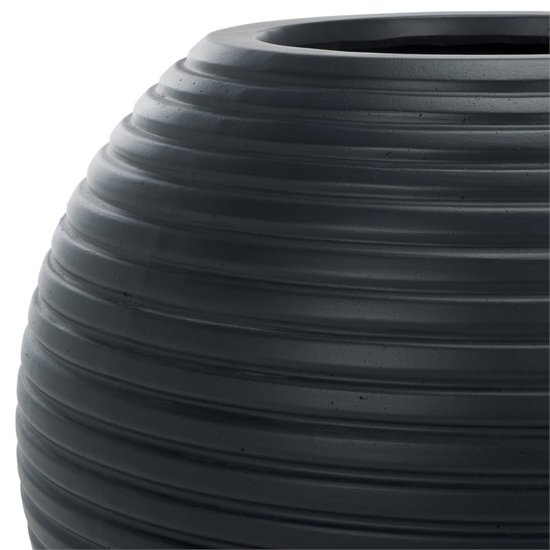 Safavieh Mora Planters in Black