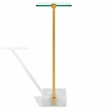 Safavieh Idris Iron  Drink Table in White / Gold