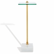 Safavieh Idris Iron  Drink Table in White / Gold