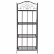Safavieh Amaris Iron Shelves in Black