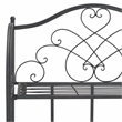 Safavieh Amaris Iron Shelves in Black